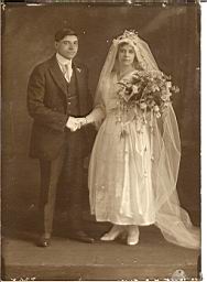 Marriage Portrait of Liberado Dipaolo and Catherina Vallone